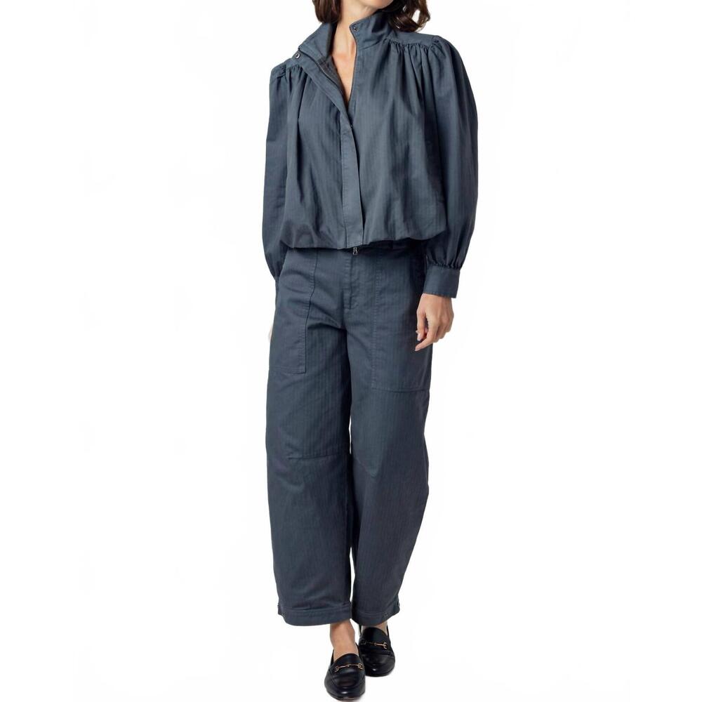 NEW SUNDAYS twill sawyer pants in urban green